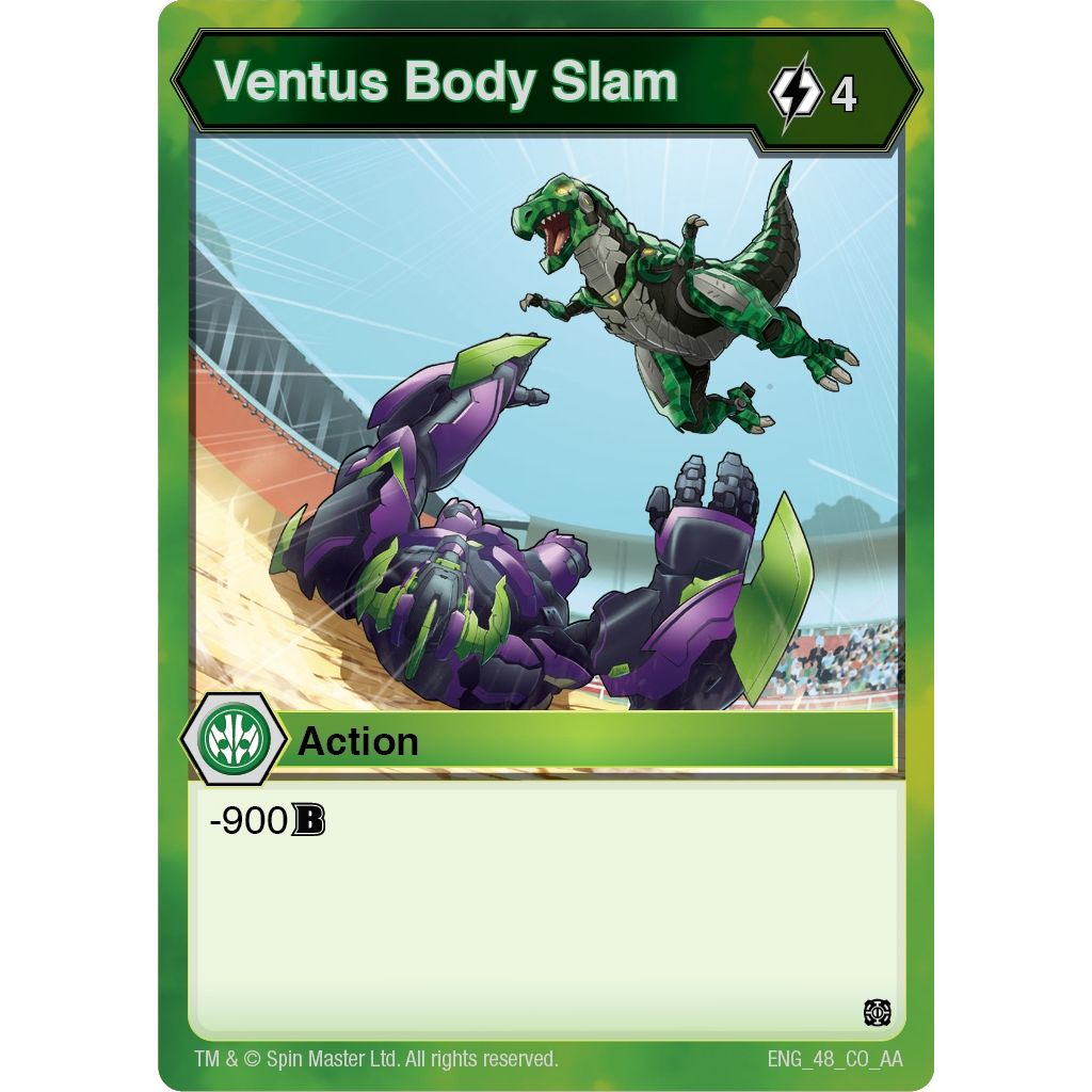 Image for Ventus Body Slam (48) (AA) - Bakugan TCG