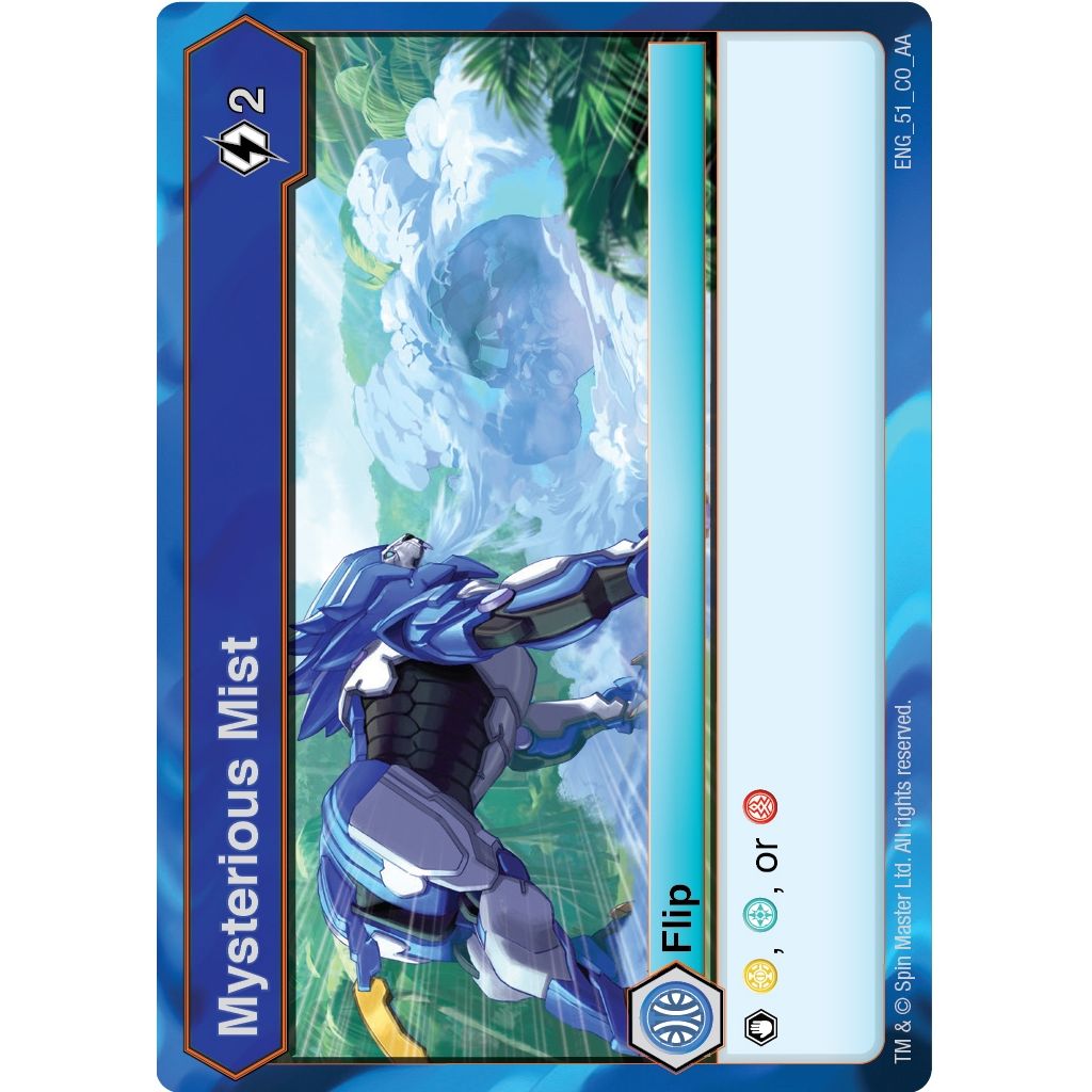 Image for Mysterious Mist (51) (AA) - Bakugan TCG