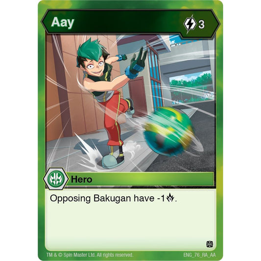 Image for Aay (76) (AA) - Bakugan TCG