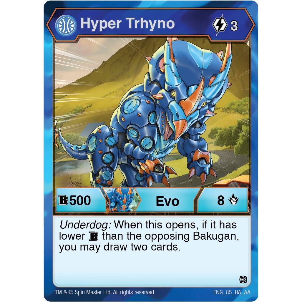 Image for Hyper Trhyno (85) (AA) - Bakugan TCG
