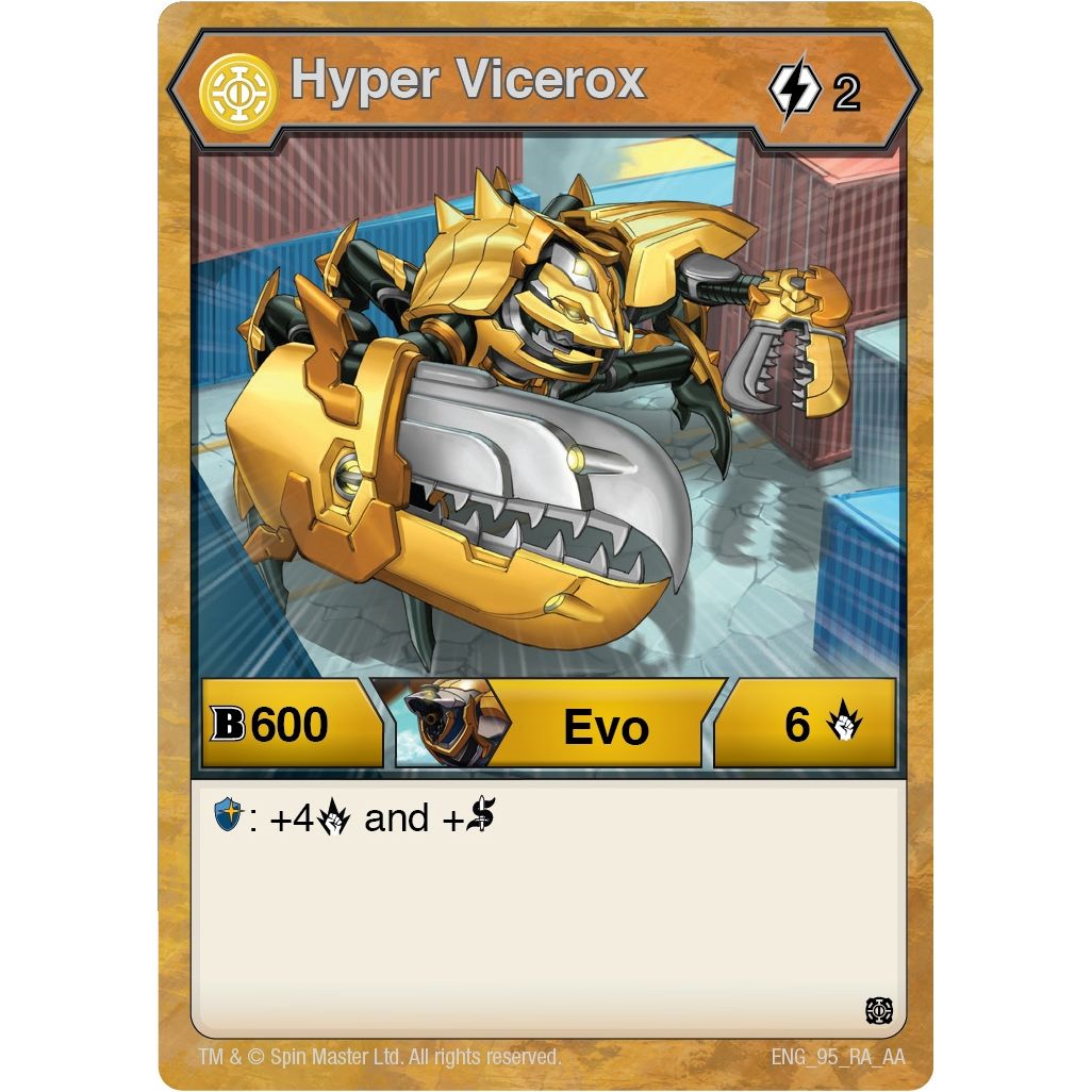 Image for Hyper Vicerox (95) (AA) - Bakugan TCG