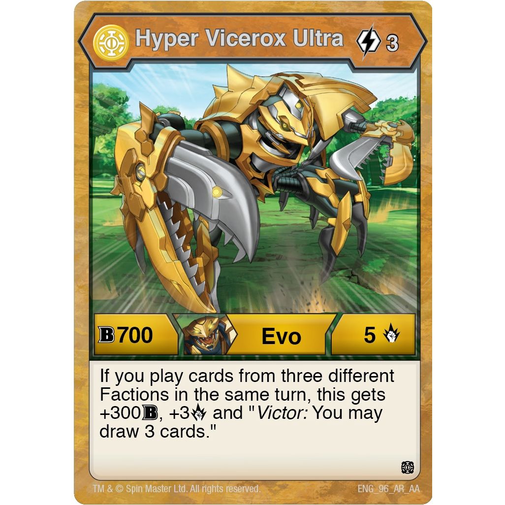 Image for Hyper Vicerox Ultra (96) (AA) - Bakugan TCG