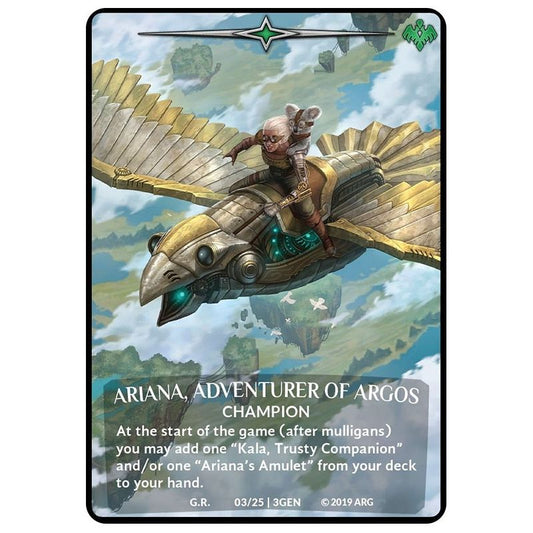 Image for Ariana, Adventurer of Argos (3/25 | 3GEN) (GEN) - Argent Saga TCG
