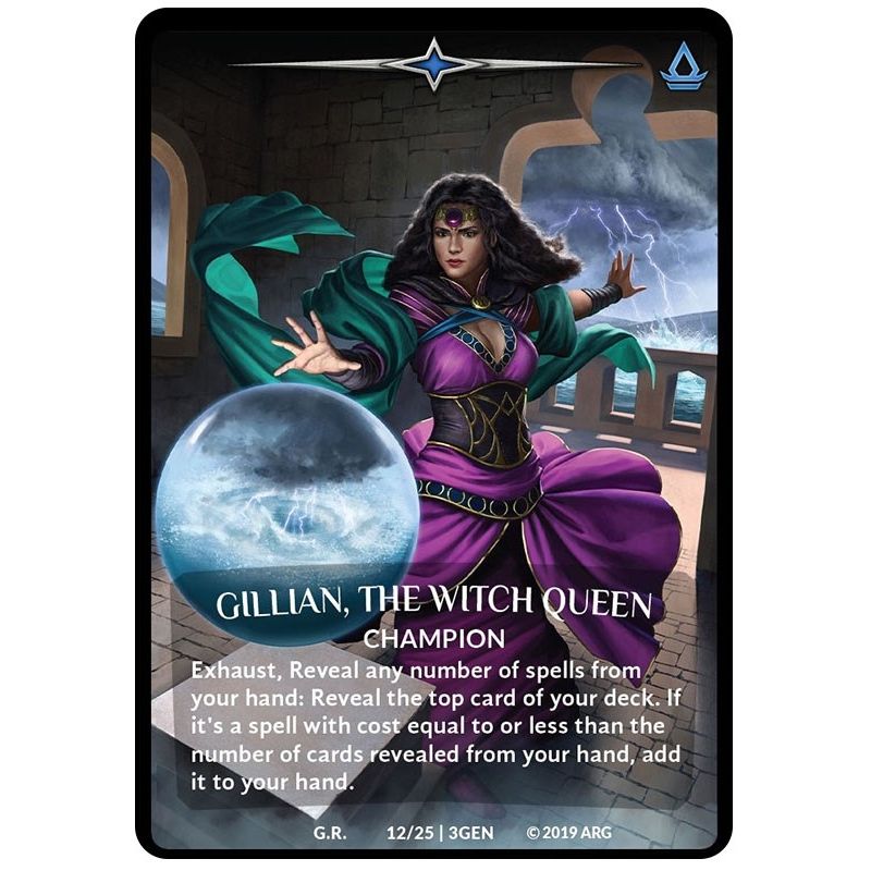 Image for Gillian, the Witch Queen (12/25 | 3GEN) (GEN) - Argent Saga TCG