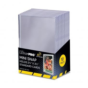 Image for UV Mini Snap Card Holder (10 pack) - Collectible Storage