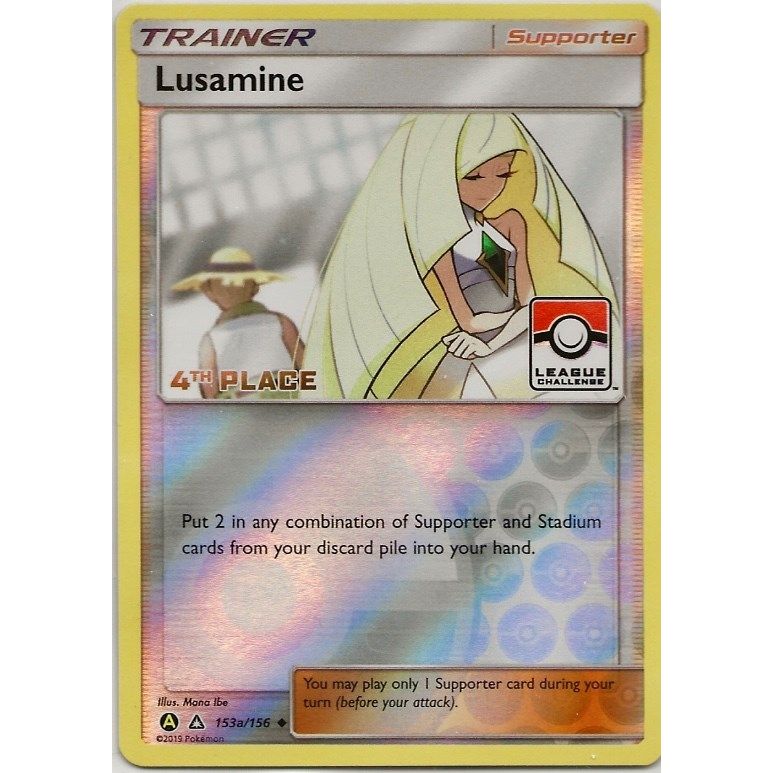 Image for Lusamine - 153a/156 (League Challenge) [4th Place] (153a/156) (PR) - Pokemon