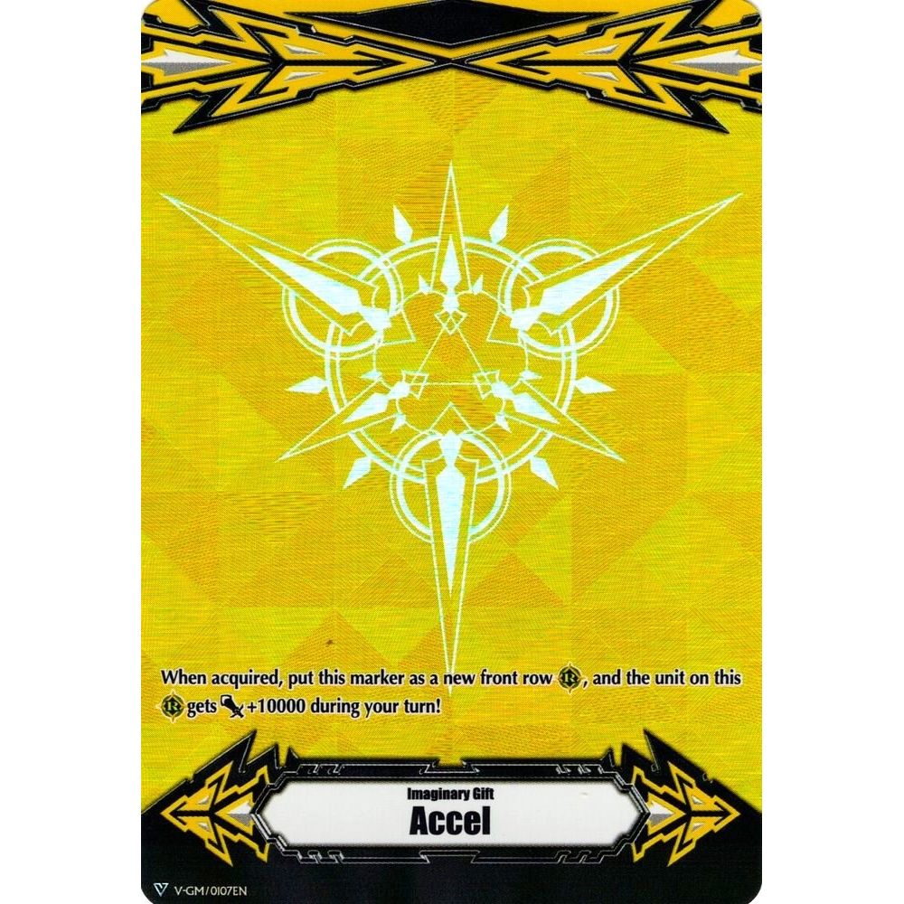 Image for Imaginary Gift [Accel] (Metallic Yellow RRR Foil) (V-GM/0107EN) (V-GM) - Cardfight Vanguard