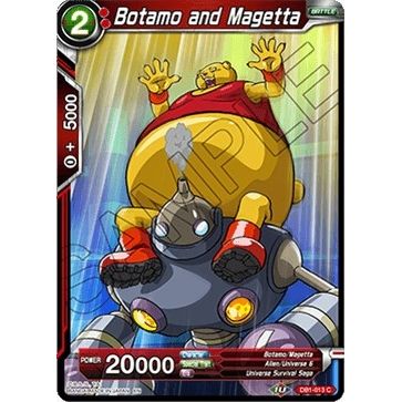 Image for Botamo and Magetta (DB1-013) (DB1) - Dragon Ball Super: Masters