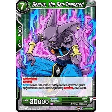 Image for Beerus, the Bad-Tempered (DB1-050) (DB1) - Dragon Ball Super: Masters