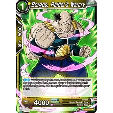 Image for Borgos, Raider's Warcry (DB1-074) (DB1) - Dragon Ball Super: Masters