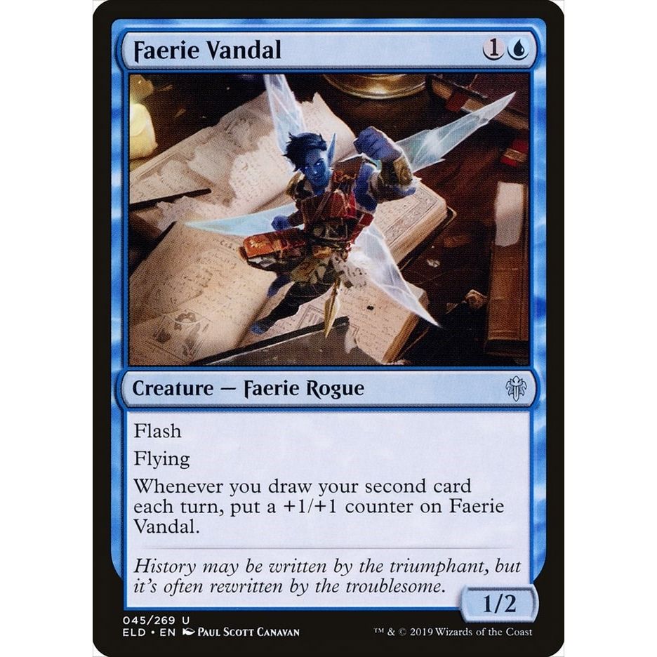 Image for Faerie Vandal (45) (ELD) - Magic: The Gathering