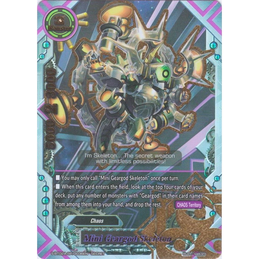 Image for Mini Geargod Skeleton (S-BT02A-SP/0036EN) (S-BT02A) - Future Card BuddyFight