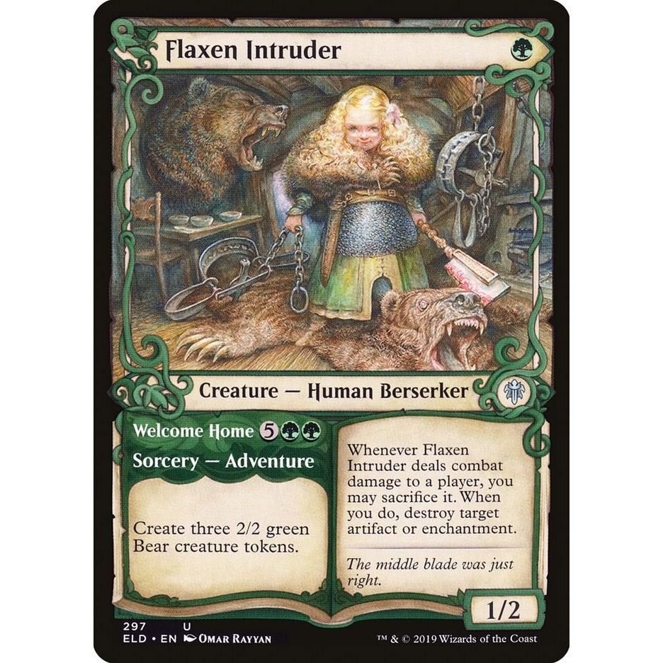 Image for Flaxen Intruder (Showcase) (297) (ELD) - Magic: The Gathering