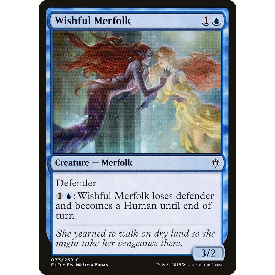 Image for Wishful Merfolk (73) (ELD) - Magic: The Gathering