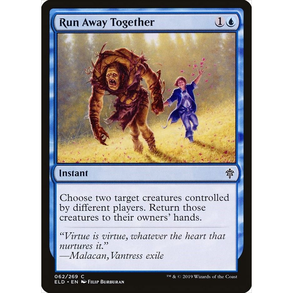 Image for Run Away Together (62) (ELD) - Magic: The Gathering