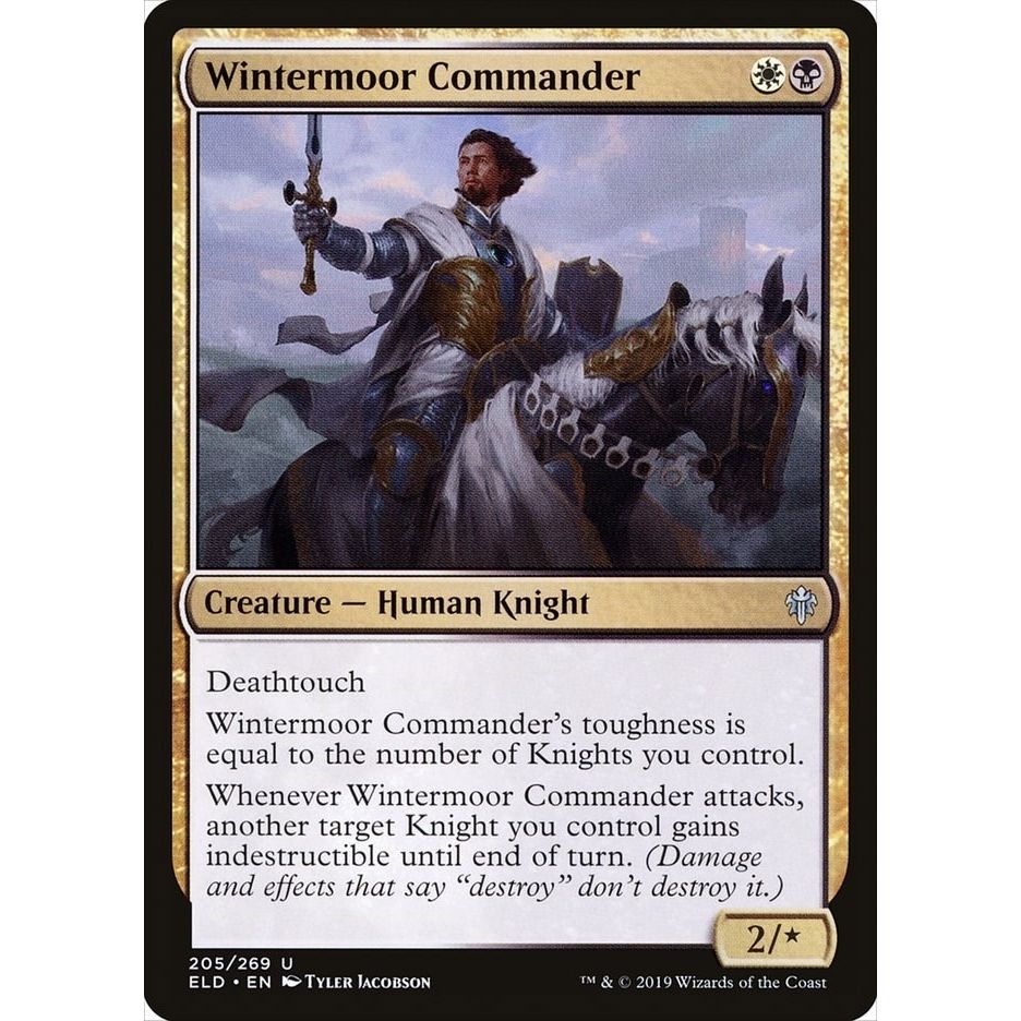 Image for Wintermoor Commander (205) (ELD) - Magic: The Gathering