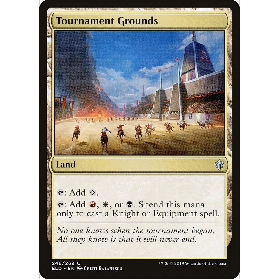 Image for Tournament Grounds (248) (ELD) - Magic: The Gathering