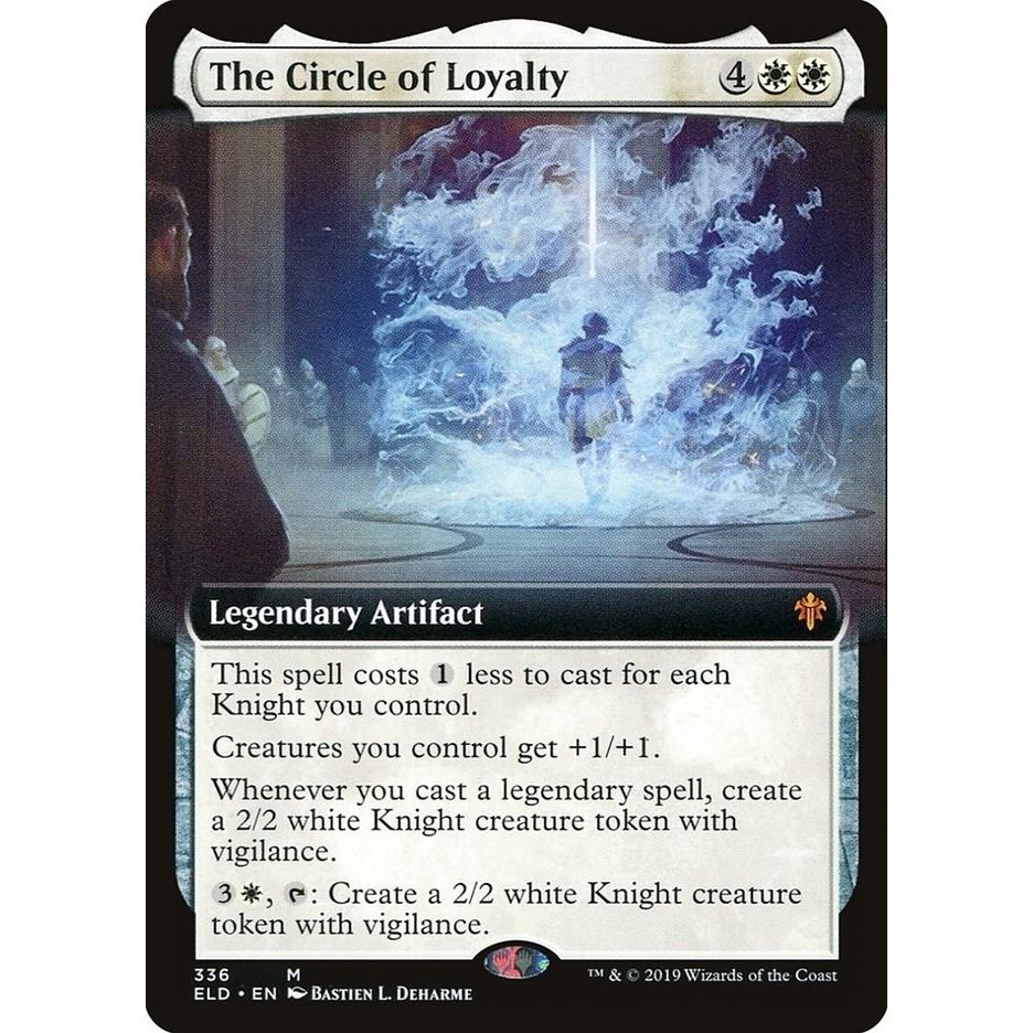 Image for The Circle of Loyalty (Extended Art) (336) (ELD) - Magic: The Gathering