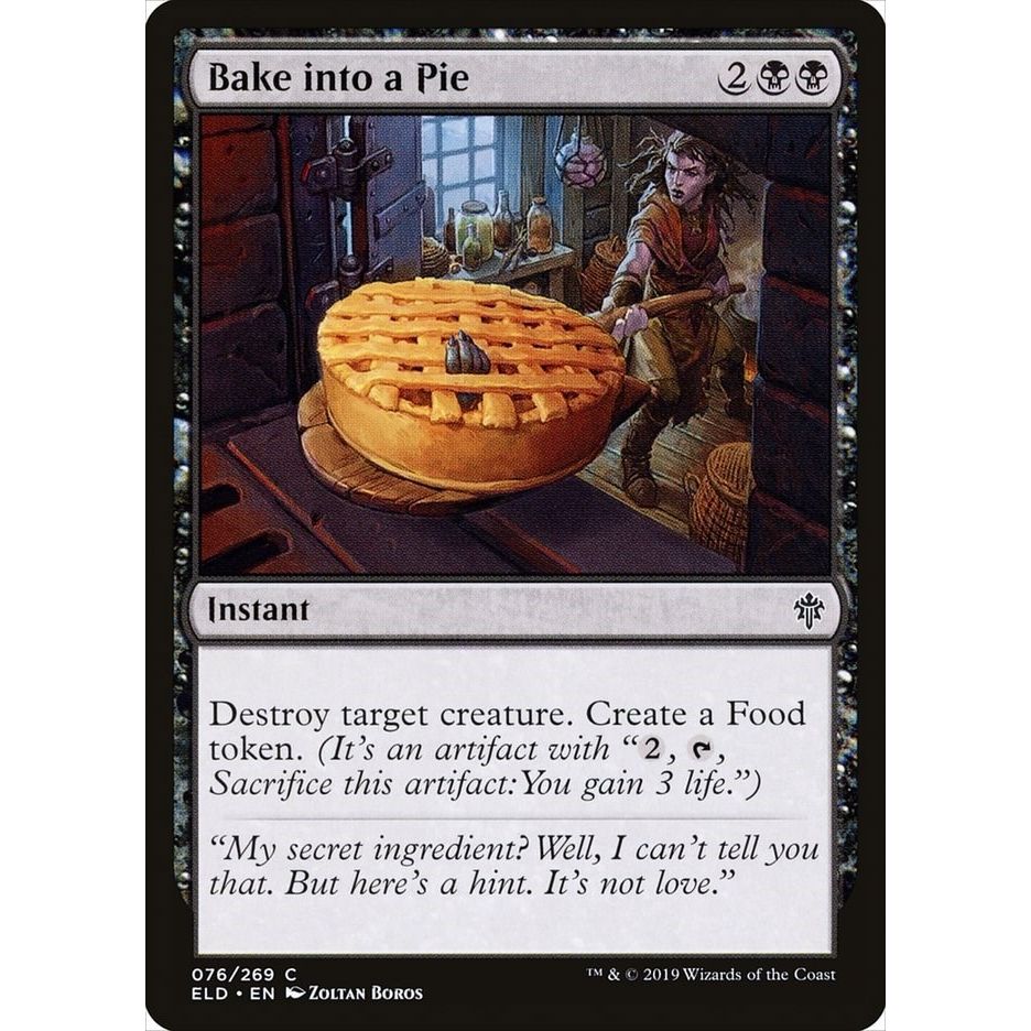 Image for Bake into a Pie (76) (ELD) - Magic: The Gathering