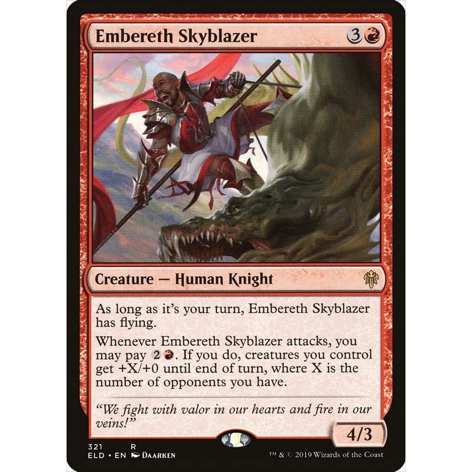 Image for Embereth Skyblazer (321) (ELD) - Magic: The Gathering