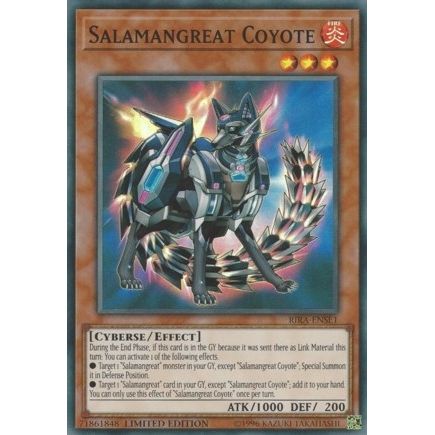 Image for Salamangreat Coyote (RIRA-ENSE1) (RIRA) - YuGiOh