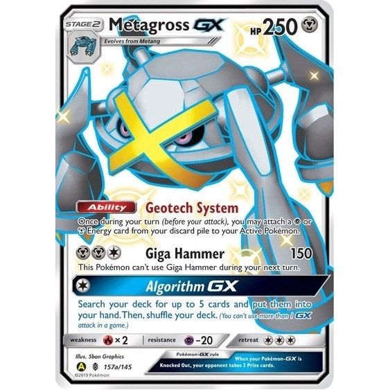 Image for Metagross GX - 157a/145 (157a/145) (PR) - Pokemon