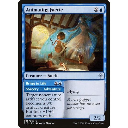 Image for Animating Faerie (38) (ELD) - Magic: The Gathering