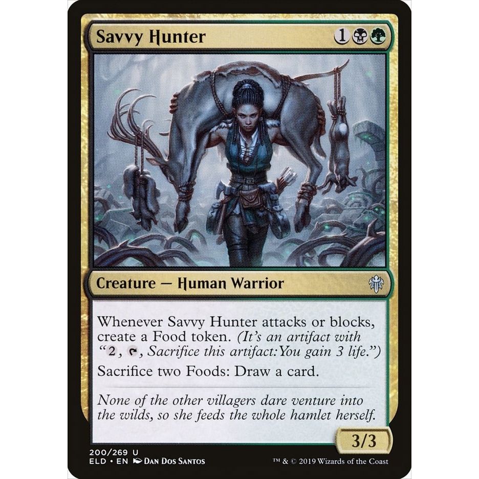 Image for Savvy Hunter (200) (ELD) - Magic: The Gathering