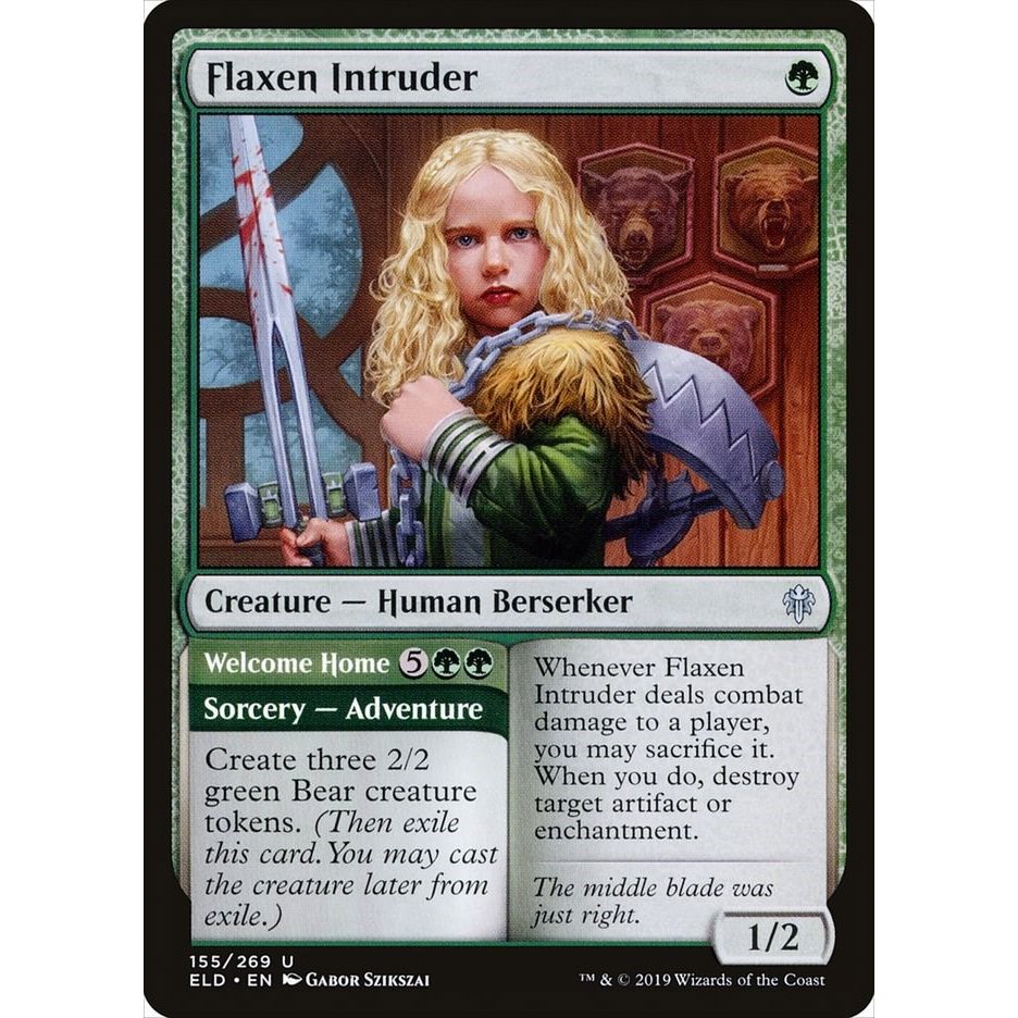 Image for Flaxen Intruder (155) (ELD) - Magic: The Gathering