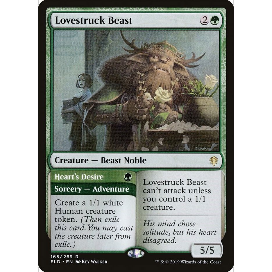Image for Lovestruck Beast (165) (ELD) - Magic: The Gathering