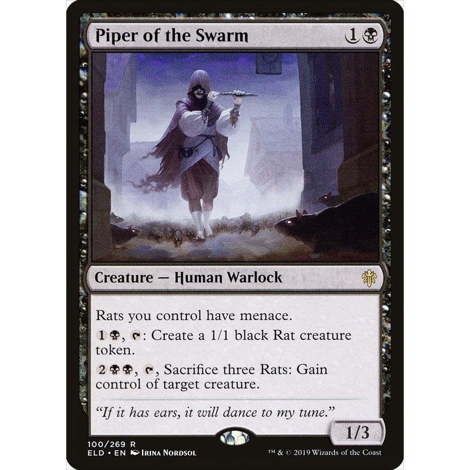 Image for Piper of the Swarm (100) (ELD) - Magic: The Gathering
