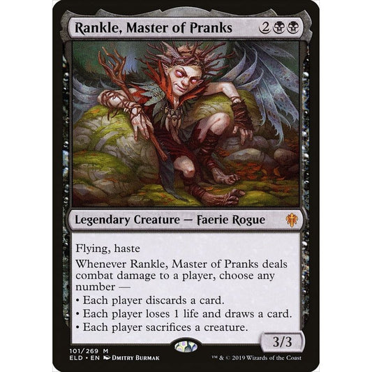 Image for Rankle, Master of Pranks (101) (ELD) - Magic: The Gathering
