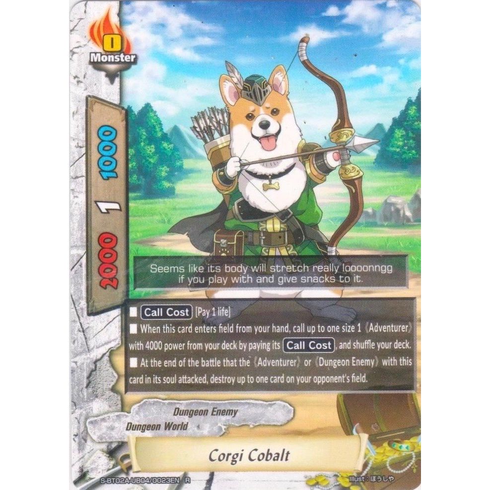 Image for Corgi Cobalt (S-BT02A-UB04/0023EN) (S-BT02A) - Future Card BuddyFight