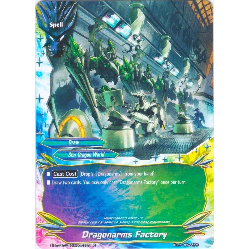 Image for Dragonarms Factory (S-BT02A-UB04/0053EN) (S-BT02A) - Future Card BuddyFight