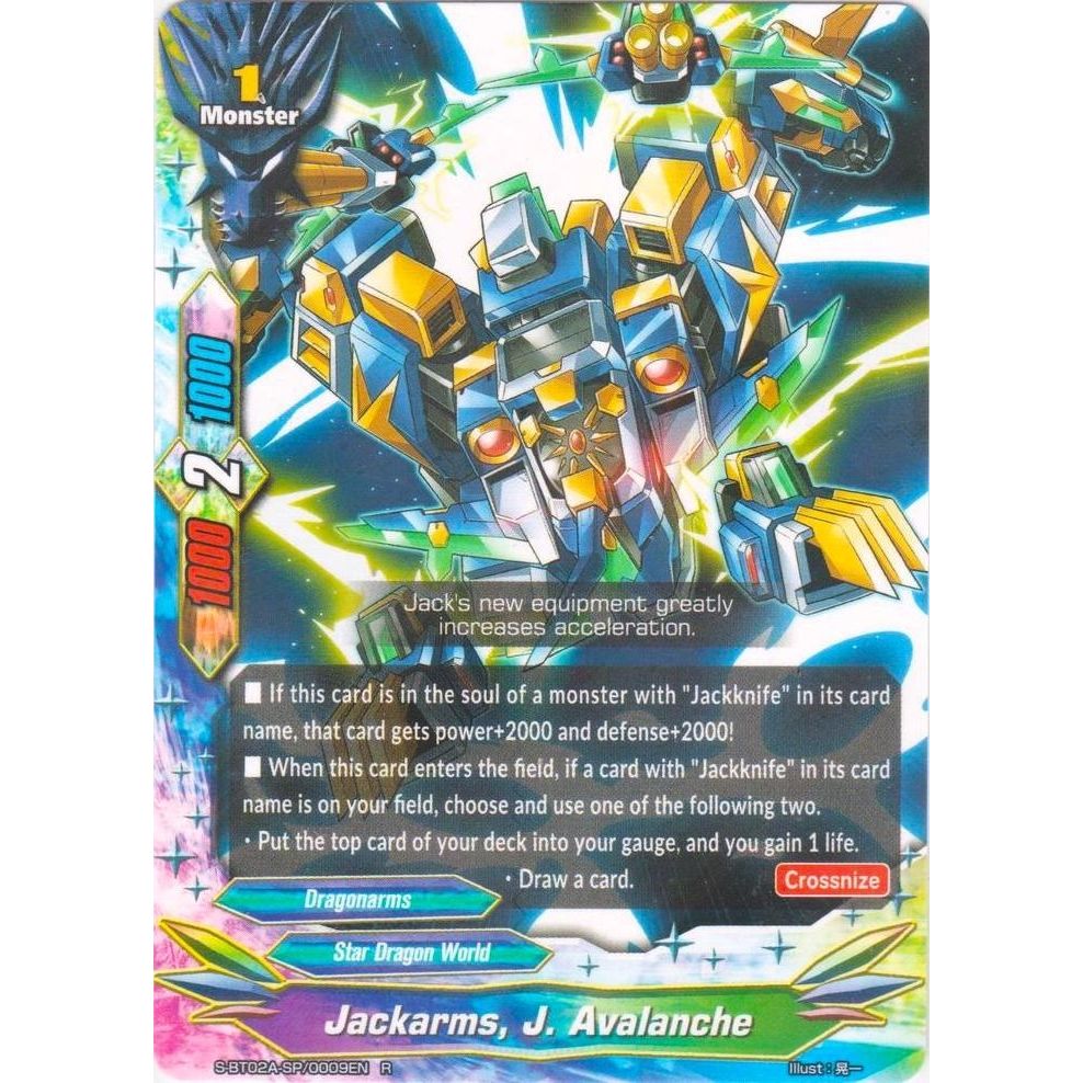 Image for Jackarms, J. Avalanche (S-BT02A-SP/0009EN) (S-BT02A) - Future Card BuddyFight