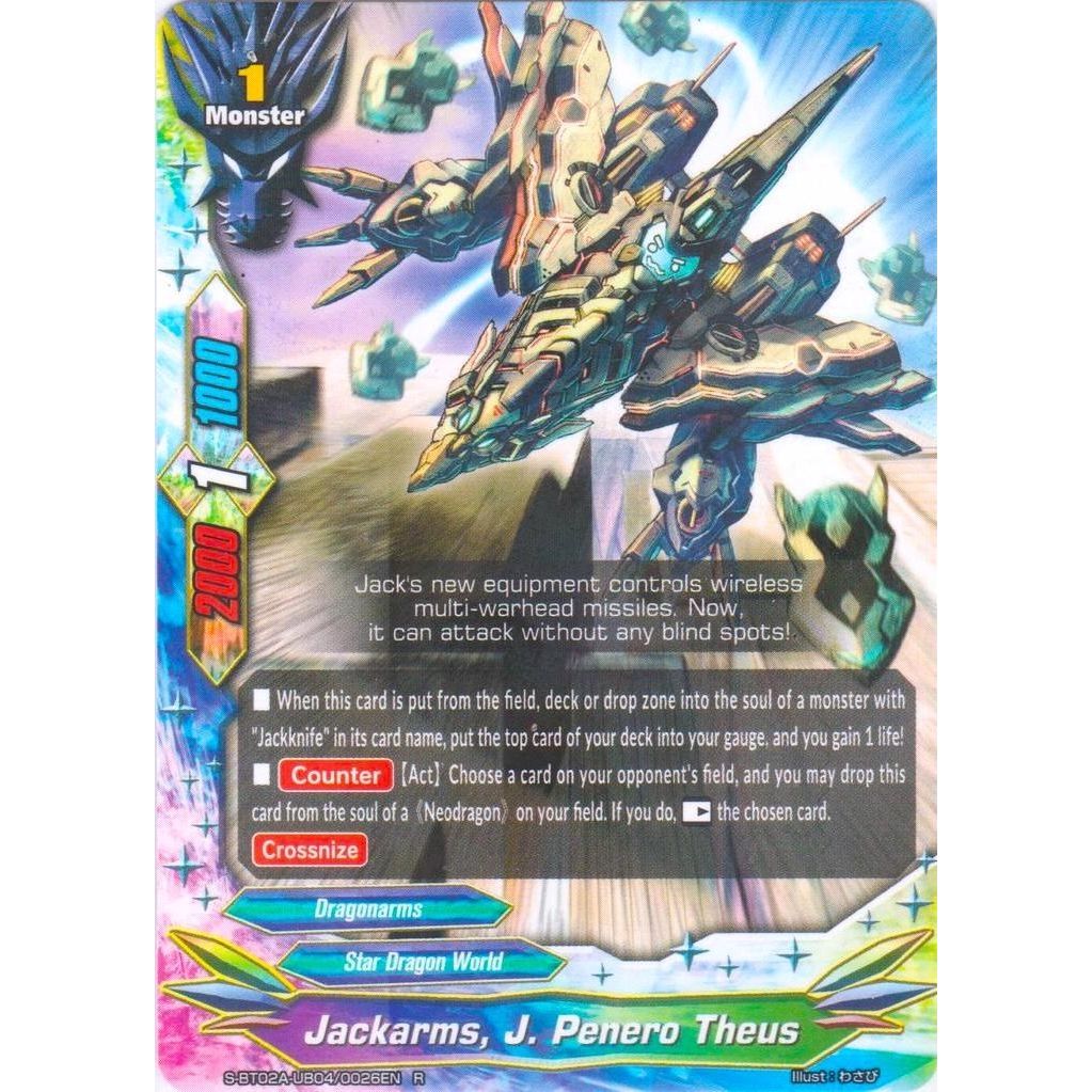 Image for Jackarms, J. Penero Theus (S-BT02A-UB04/0026EN) (S-BT02A) - Future Card BuddyFight