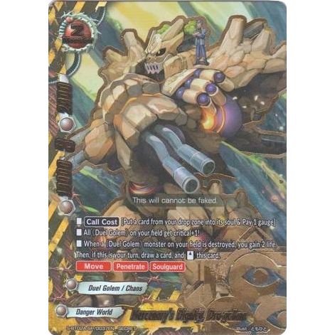 Image for Mercenary's Dignity, Dra-gollum (S-BT02A-SP/0037EN) (S-BT02A) - Future Card BuddyFight