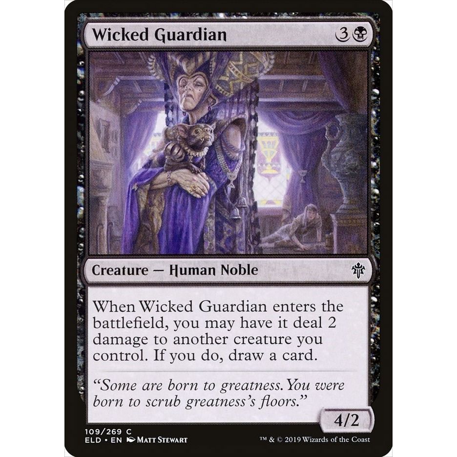 Image for Wicked Guardian (109) (ELD) - Magic: The Gathering