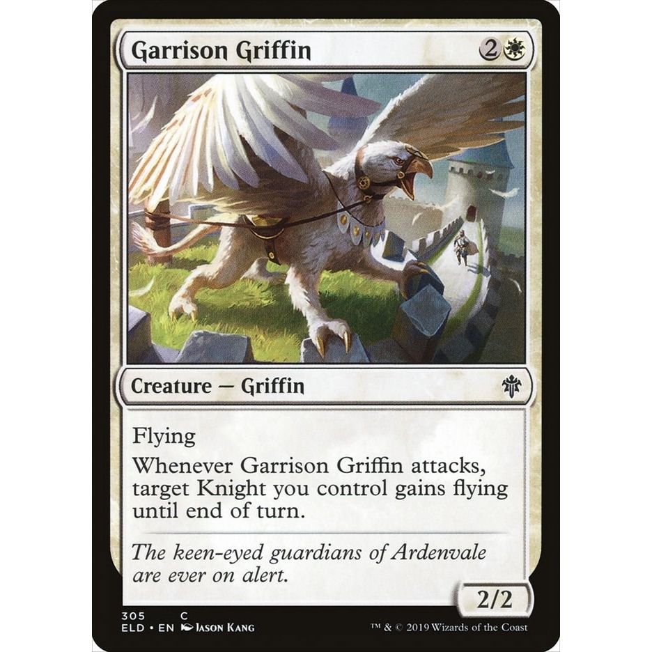 Image for Garrison Griffin (305) (ELD) - Magic: The Gathering