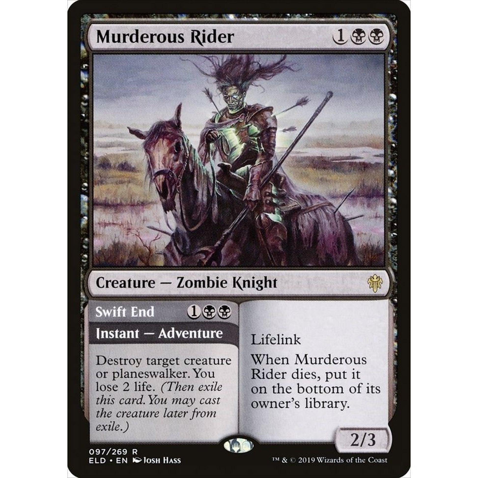 Image for Murderous Rider (97) (ELD) - Magic: The Gathering