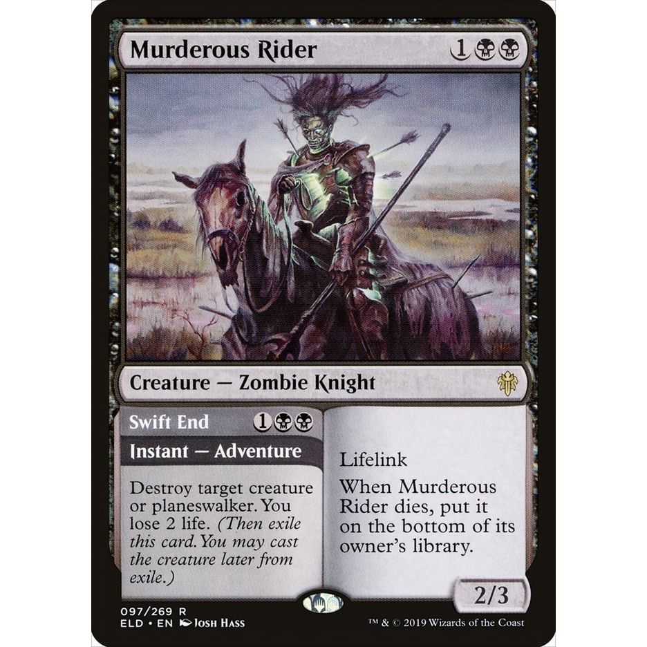 Image for Murderous Rider (97) (ELD) - Magic: The Gathering