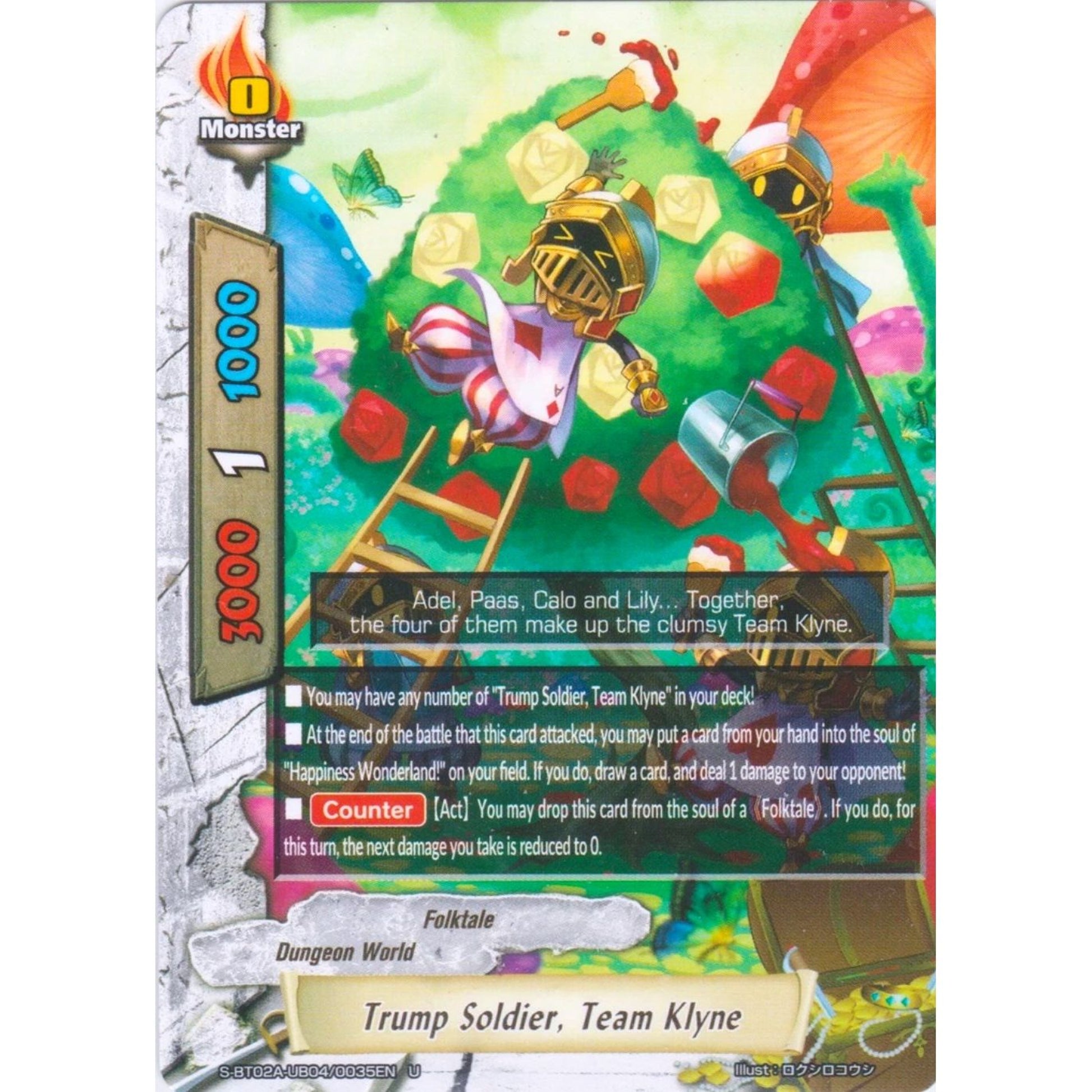 Image for Trump Soldier, Team Klyne (S-BT02A-UB04/0035EN) (S-BT02A) - Future Card BuddyFight
