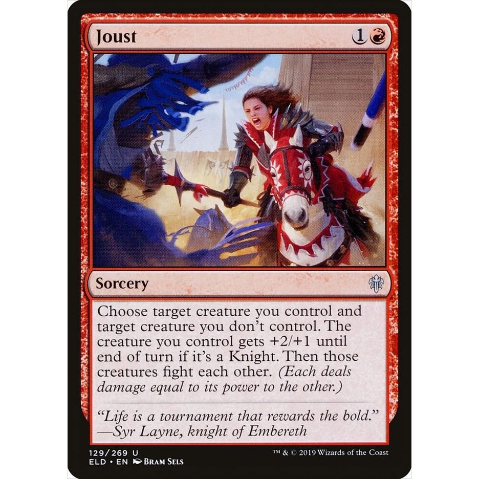 Image for Joust (129) (ELD) - Magic: The Gathering