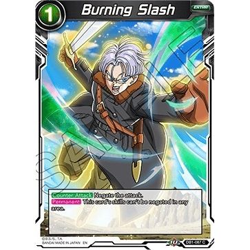 Image for Burning Slash (DB1-087) (DB1) - Dragon Ball Super: Masters
