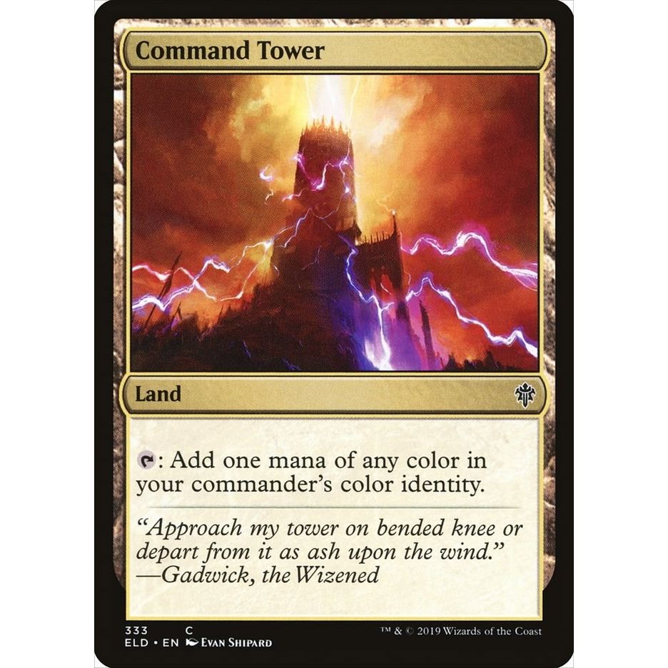 Image for Command Tower (333) (ELD) - Magic: The Gathering