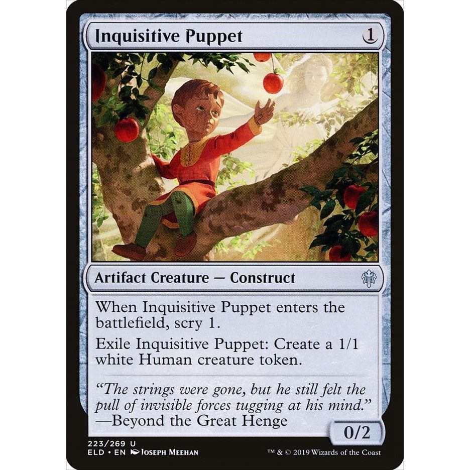 Image for Inquisitive Puppet (223) (ELD) - Magic: The Gathering