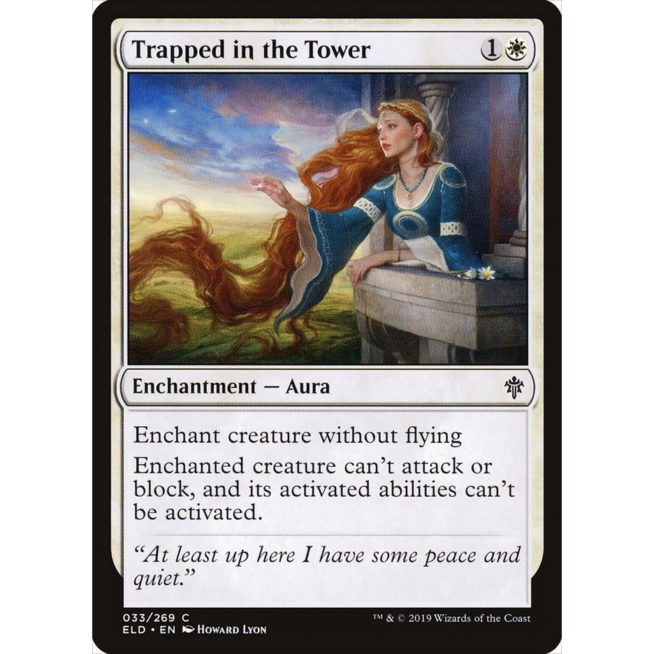 Image for Trapped in the Tower (33) (ELD) - Magic: The Gathering
