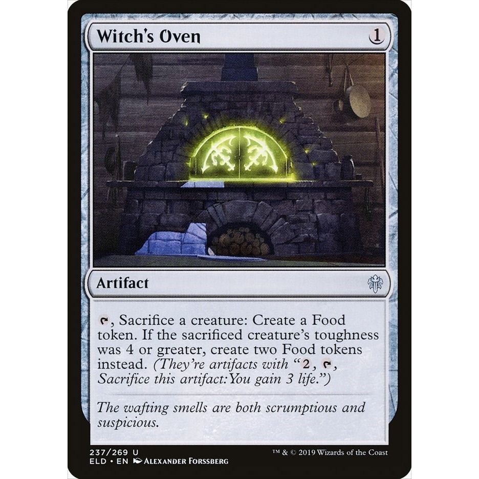 Image for Witch's Oven (237) (ELD) - Magic: The Gathering