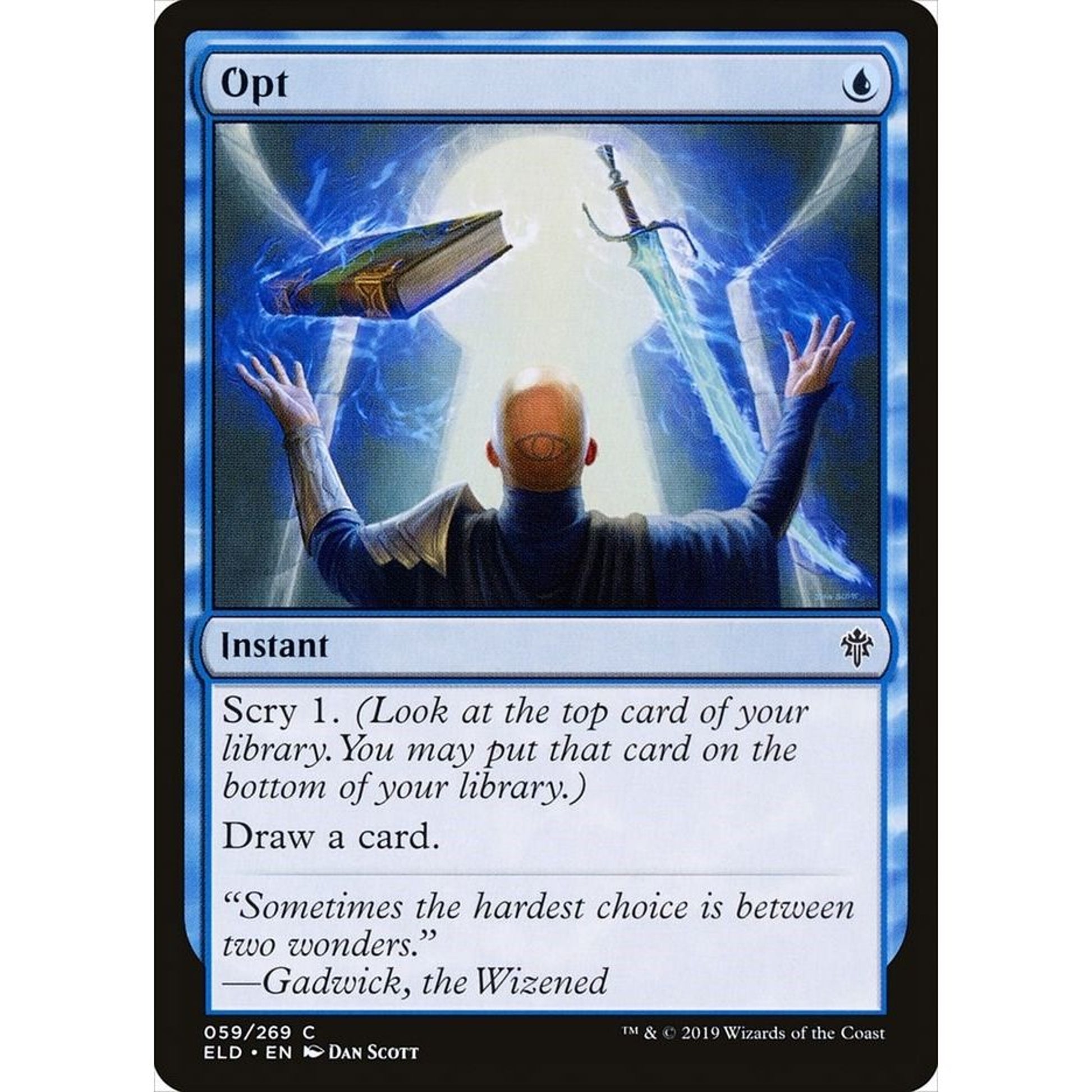 Image for Opt (59) (ELD) - Magic: The Gathering