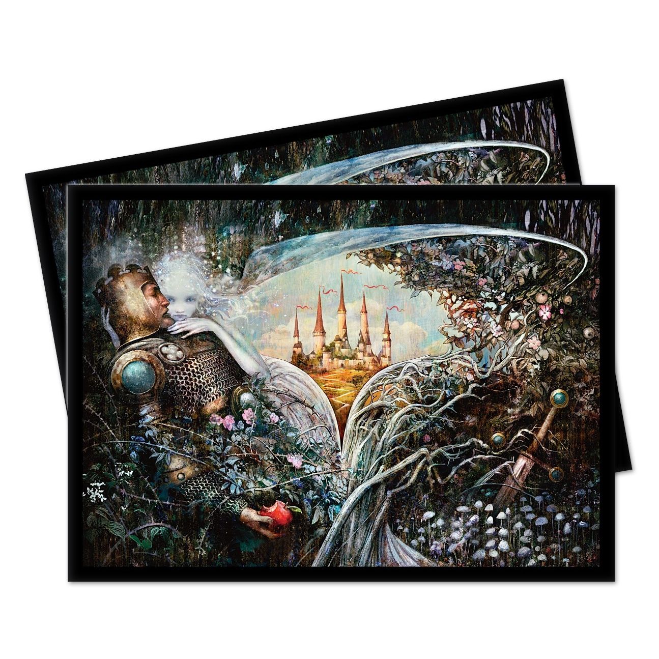 Image for Throne of Eldraine Enchantment Deck Protector sleeves for Magic (100-Pack) - Card Sleeves
